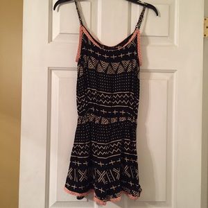 Patterned Romper